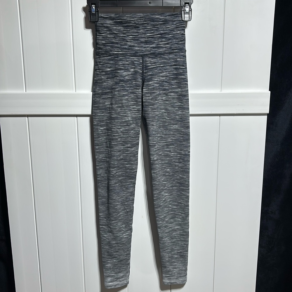 Aerie black/grey leggings